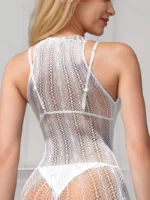 Fustă de plajă tip wrap, mărimi mari – Sexy, transparentă & ușoară - imagine 5