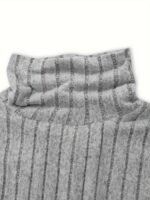 Damen-High-Neck Gestreifte Bodysuits – Eleganz, Komfort und Vielseitigkeit – Bild 2