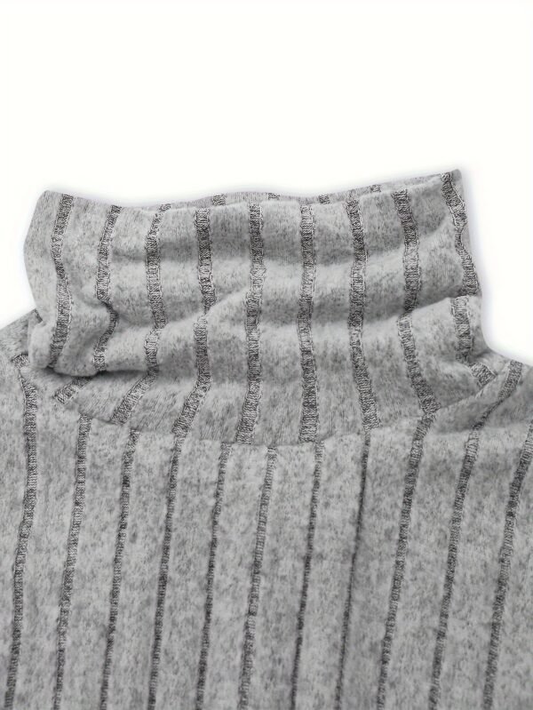 Women’s High-Neck Striped Bodysuits – Elegance, Comfort & Versatility - Image 2