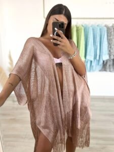 Women's Tassel Beach Cardigan – V-Neck Lightweight Summer Cover-Up
