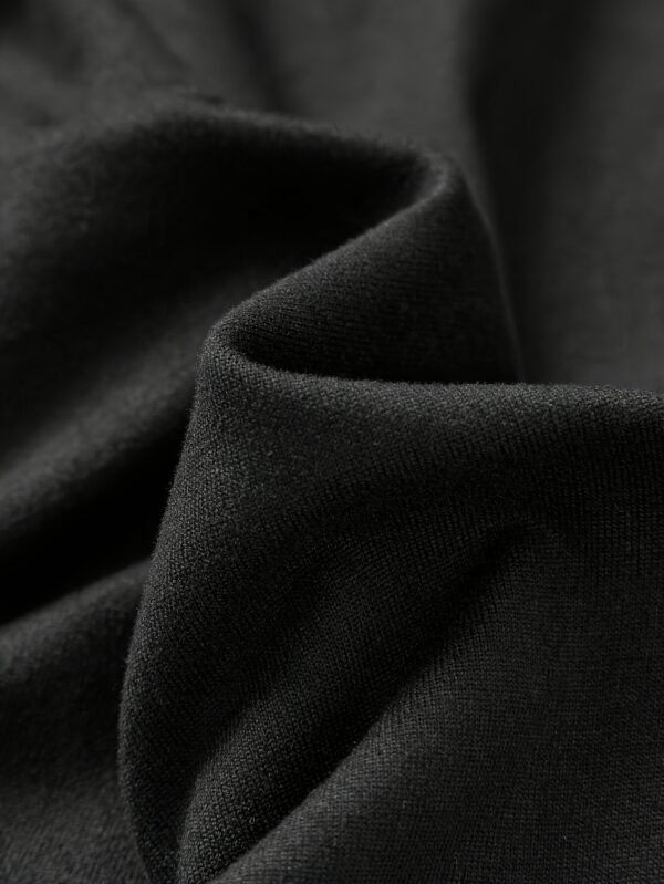 Elegantes Damen-Strickkleid mit langen Ärmeln – Slim Fit Bodycon, minimalistischer Stil für Frühling & Herbst – Bild 3