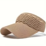 Damen Visor-Hut mit Wellenstruktur – Atmungsaktiv, elastisch, Sonnenschutz für Outdoor-Sportarten – Bild 2