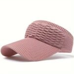 Damen Visor-Hut mit Wellenstruktur – Atmungsaktiv, elastisch, Sonnenschutz für Outdoor-Sportarten – Bild 5