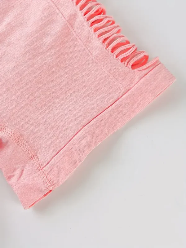 Damen High-Waist Nahtlose Yoga Shorts – Komfort & Po-Formender Stil – Bild 4