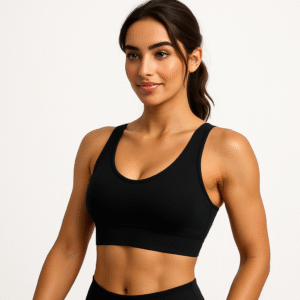 Damen Shock‑Resistenter Sport‑BH mit Herausnehmbaren Pads – Mittlerer Halt