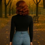 Damen-High-Neck Gestreifte Bodysuits – Eleganz, Komfort und Vielseitigkeit – Bild 6