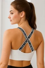 Damen Sport-BHs mit Blumemuster – Bild 3