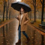 Damen Chelsea Boots Braun – Klassische Stiefeletten mit Blockabsatz für Alltag & Büro – Bild 5