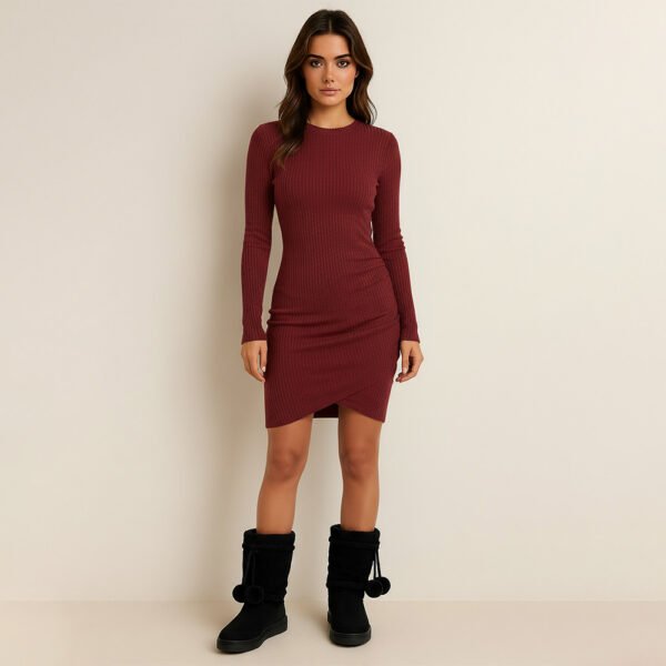 Damen Winterstiefel Schwarz mit Warmfutter & Pompons – Kuschelige Schneestiefel für kalte Tage – Bild 6