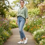 Damen Slipper Sportschuhe Weiss – Komfort & Alltagstauglich – Bild 2