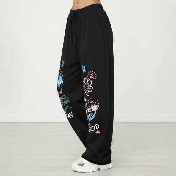 Pantaloni Jogging Dama cu Print – Comozi & Moderni - imagine 11