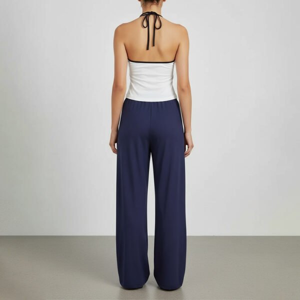 Ensemble Sport Femme – Crop Top & Pantalon Large – Image 4