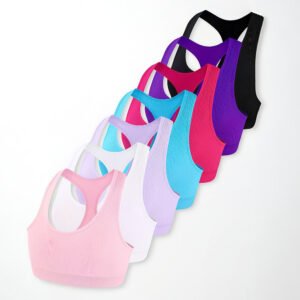 Brassière de sport femme sans armatures – Maintien élevé, respirante, parfaite pour le fitness, le yoga & le quotidien