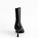 Damen Ankle Boots Schwarz – Elegante Stiefeletten mit Kitten Heel & Pointed Toe – Bild 4
