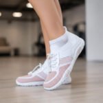 Women’s Lightweight Sneakers White Pink – Breathable & Stylish - Image 3
