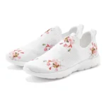 Baskets Femme à Enfiler avec Broderie Florale – Élégantes & Confortables – Image 2