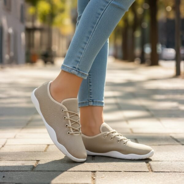 Women’s Beige Sneakers – Lightweight & Versatile - Image 4