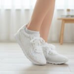 Women’s White Lace Sneakers – Elegant & Comfortable
