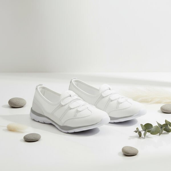 Damen Slipper Sportschuhe Weiss – Komfort & Alltagstauglich – Bild 5