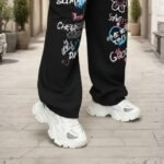 Pantaloni Jogging Dama cu Print – Comozi & Moderni - imagine 4