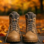 City Explorer Lace-Up Boots Beige – Damen Schnürstiefel für Alltag & Freizeit