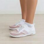 Women’s Lightweight Sneakers White Pink – Breathable & Stylish - Image 6