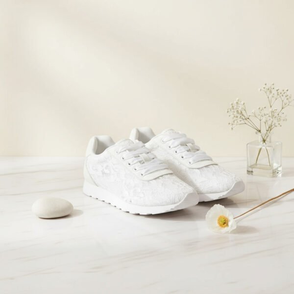 Women’s White Lace Sneakers – Elegant & Comfortable - Image 5