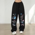 Pantaloni Jogging Dama cu Print – Comozi & Moderni - imagine 5