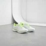 Damen Sneaker Weiß mit Neon Grün Akzenten – Atmungsaktiv & Leicht – Bild 8