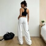 Women’s Two-Tone Wide-Leg Pants – Sporty & Trendy - Image 4