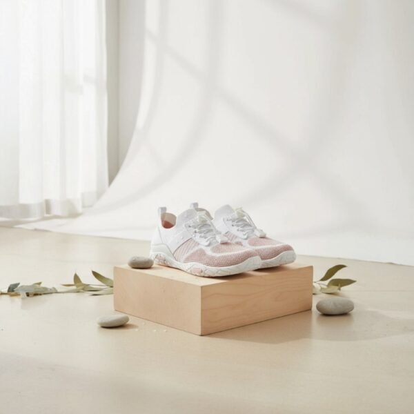 Women’s Lightweight Sneakers White Pink – Breathable & Stylish - Image 8