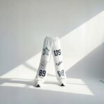 Women’s White Jogger Pants with Graphic Print – Urban Streetwear - Image 8