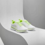 Damen Sneaker Weiß mit Neon Grün Akzenten – Atmungsaktiv & Leicht – Bild 10