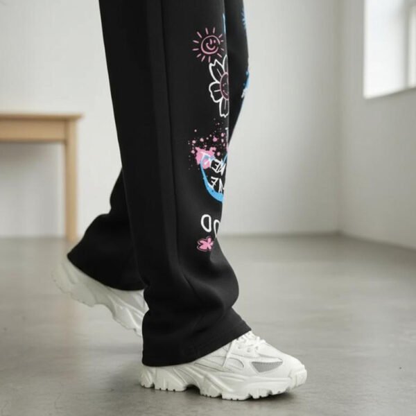 Pantaloni Jogging Dama cu Print – Comozi & Moderni - imagine 9