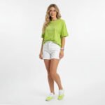 Damen Sneaker Atmungsaktiv Neon Grün & Weiß – Leicht & Bequem – Bild 9