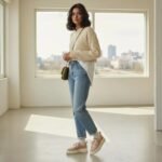 Lascana Damen Sneaker Beige mit Plateau-Sohle – Komfort & Stil – Bild 10