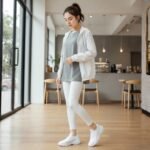 Lascana Damen Sneakers Weiss – Komfort und Stil im Alltag – Bild 3