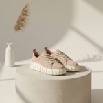 Lascana Damen Sneaker Beige mit Plateau-Sohle – Komfort & Stil – Bild 2