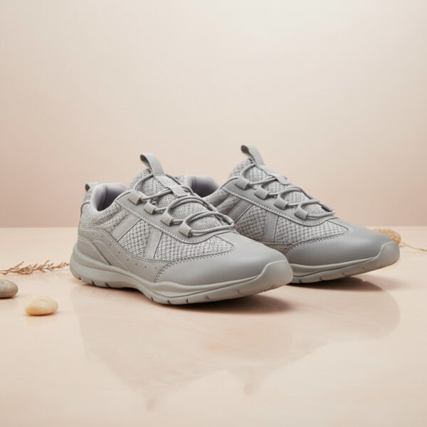 Lascana Damen Sneaker Grau – Atmungsaktiver Komfort mit modernem Design – Bild 9