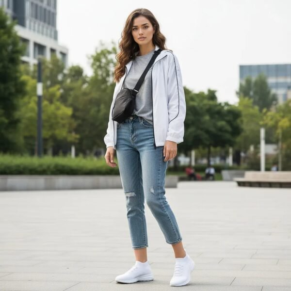 Baskets Tricotées Blanches Lascana – Légères, Confortables et Élégantes – Image 9